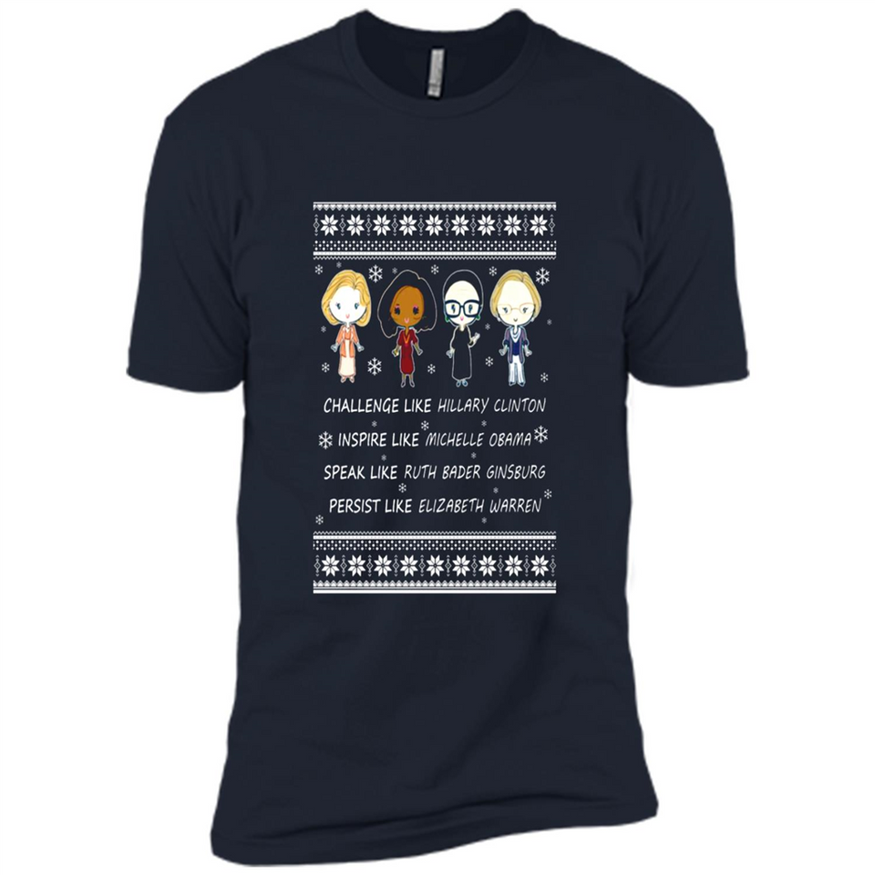 Nasty Women Michelle Hillary Warren Bader Christmas PINGPONG