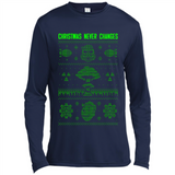 Christmas Ugly Sweater Christmas Never Changes Star Wars - Canvas Long Sleeve T-Shirt
