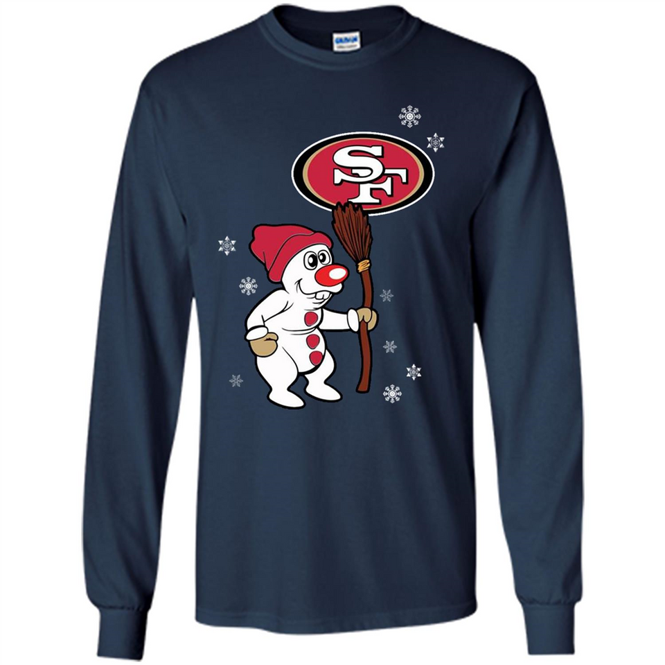 San Francisco 49ers Snowman