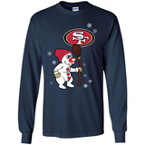San Francisco 49ers Snowman