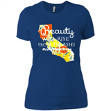 Paradise California Strong Camp Fire Youth T-Shirt PINGPONG - Ladies' Boyfriend T-Shirt