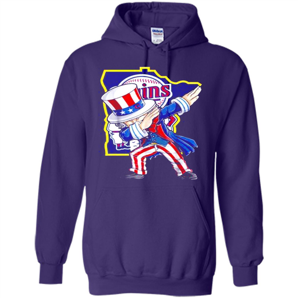 MLB MINNESOTA TWINS UNCLE SAM DABBING INDEPENDENCE DAY