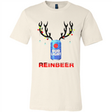 Bud light reinbeer Christmas - Canvas Unisex T-Shirt