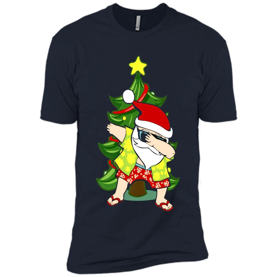Dabbing Santa Christmas In July - Premium Short Sleeve T-Shirt