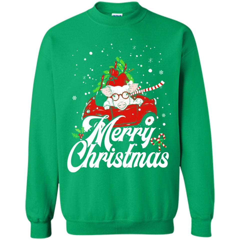 Merry Christmas Pig s - Sweatshirt