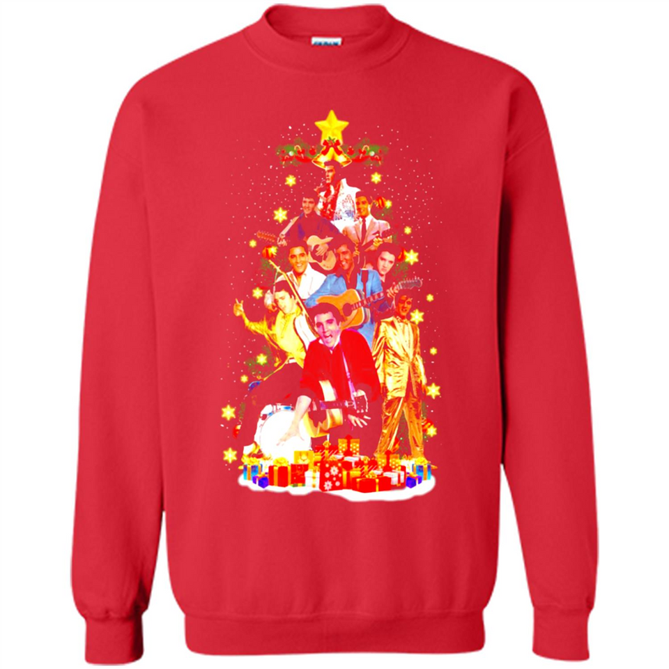 Glitter Rhinestone Christmas Elvis Presley Christmas PING PONG