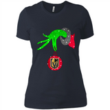 GRINCH HAND HOLDING GOLDEN KNIGHTS GLITTER CHRISTMAS PINGPONG
