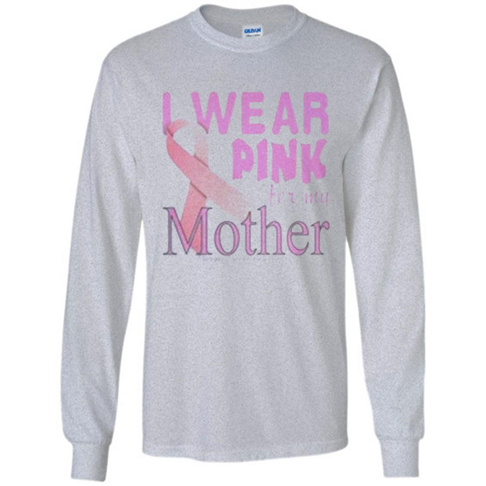 Breast cancer awareness mother - Long Sleeve T-Shirt