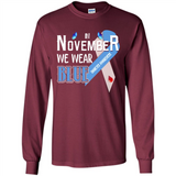 November We Wear Blue Diabetes Awareness