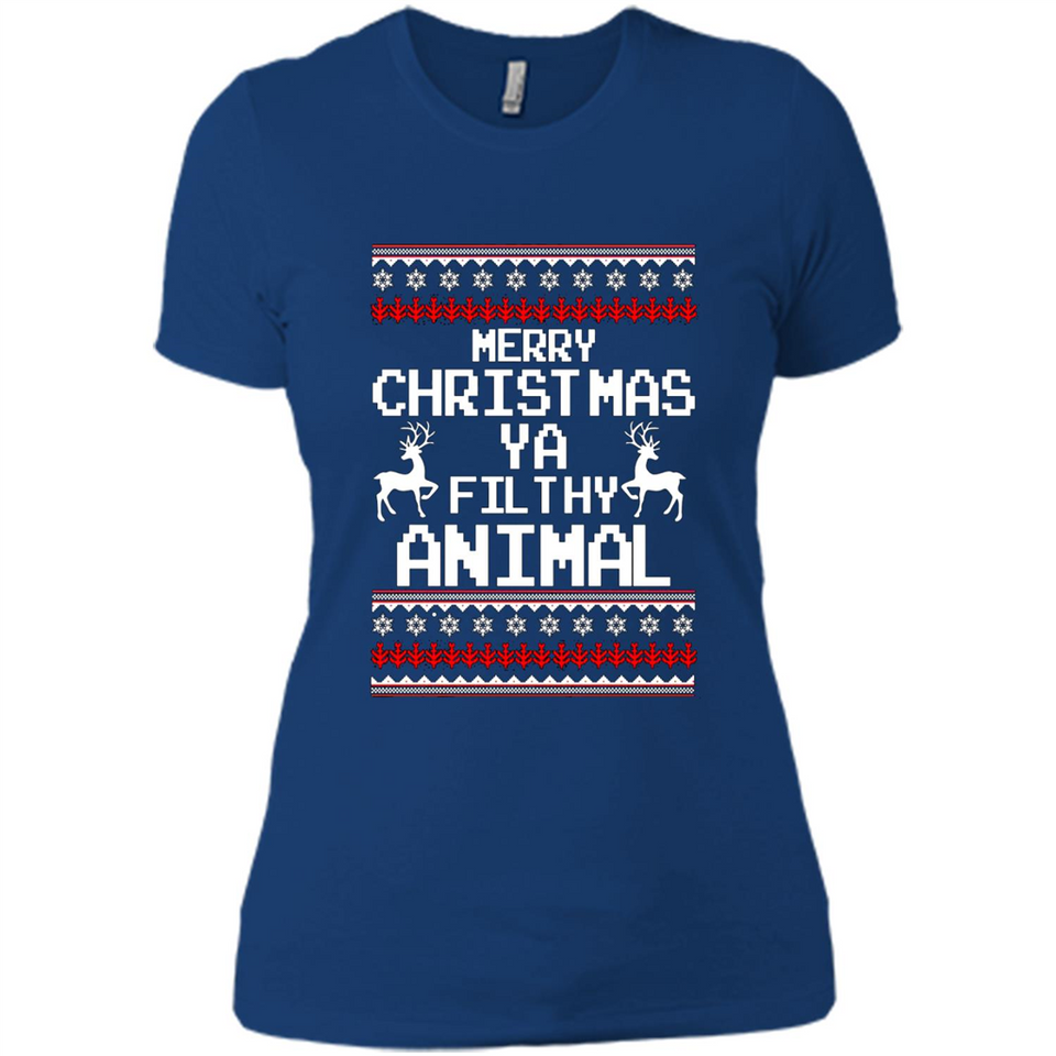 Merry Christmas ya filthy animal ulgy sweater PINGPONG