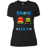 Snow Day Shirt For Denver Nuggets Vs Minion Fans pingpong