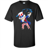 NFL CAROLINA PANTHERS UNCLE SAM DABBING INDEPENDENCE DAY