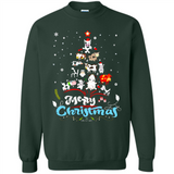 Christmas Ugly Sweater Animal Tree Pine Merry Christmas - Sweatshirt