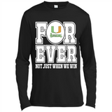 Miami Hurricanes Forever For ever not just when we win - Canvas Long Sleeve T-Shirt