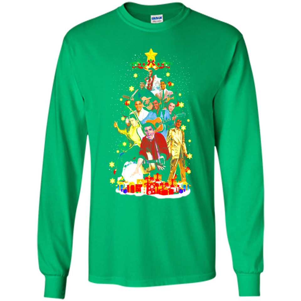 Glitter Rhinestone Christmas Elvis Presley Christmas PING PONG