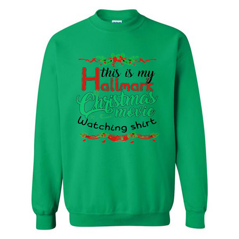 This My Movies Hallmark-Christmas Loves Is T-Shirt - Sweatshirt
