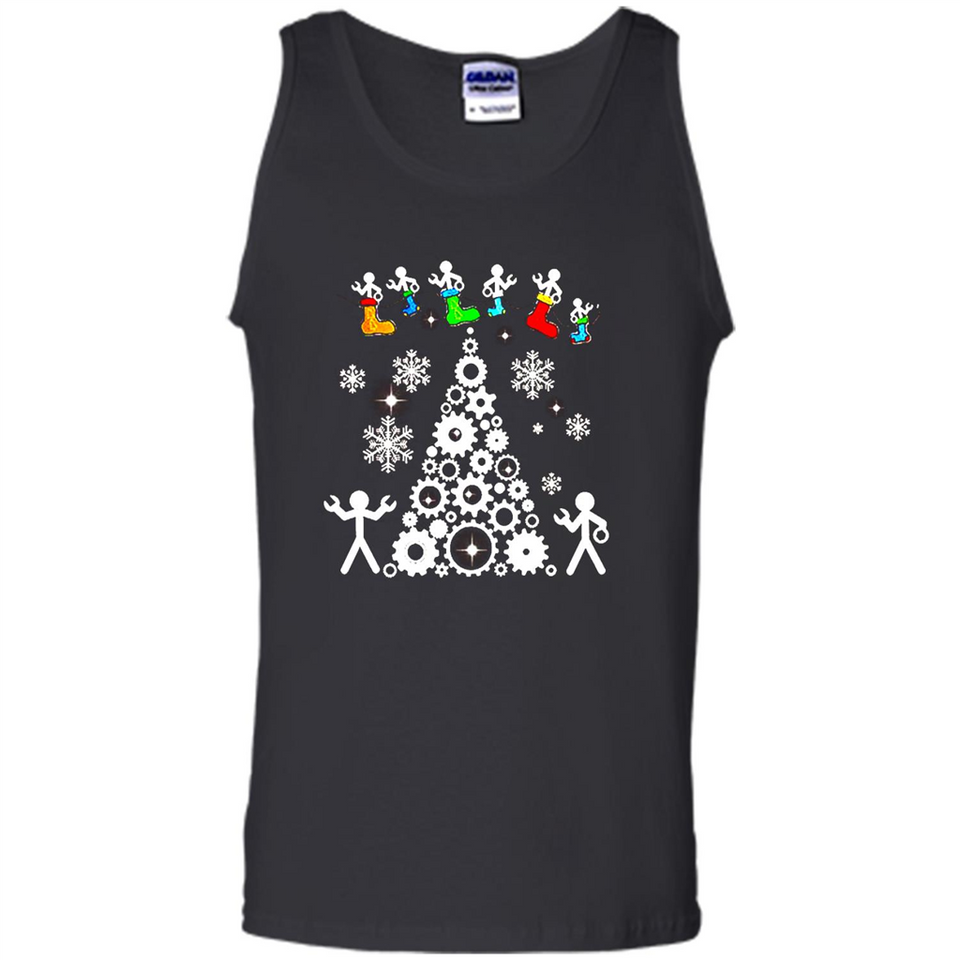 Funny Mechanics Ugly Christmas 2018 - Tank Top