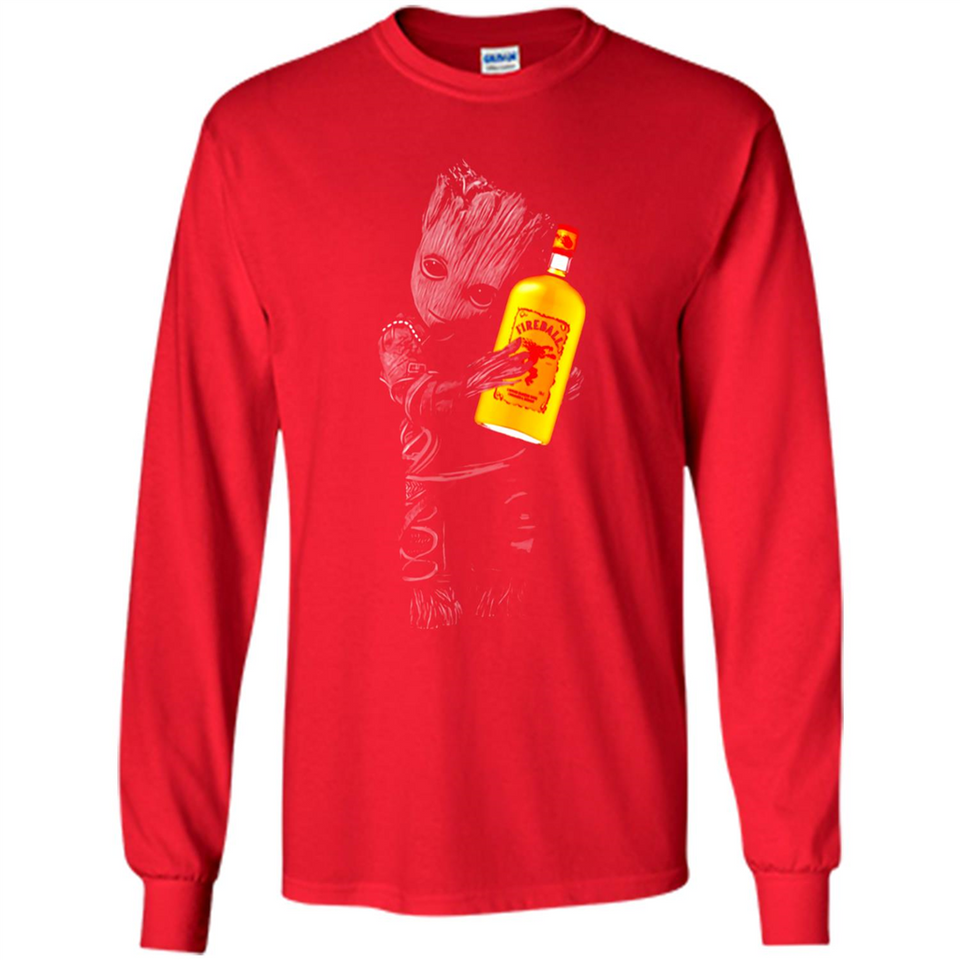Groot hug Fireball Cinnamon Whisky PING PONG
