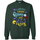 Nightmare Before Christmas Shirt - Sally Glitter Shirt - Every Queen needs a King PINGPONG