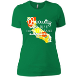 Paradise California Strong Camp Fire Youth T-Shirt PINGPONG - Ladies' Boyfriend T-Shirt