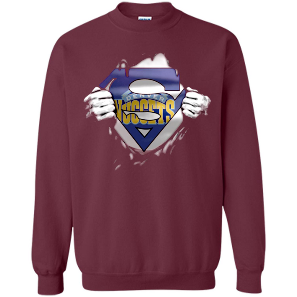 Denver Nuggets And Superman Fans - Sweatshirt