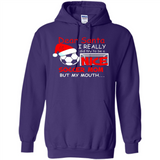 Dear Santa I Really Did Try To Be A Nice Soccer Mom Sweatshirt - Hoodie