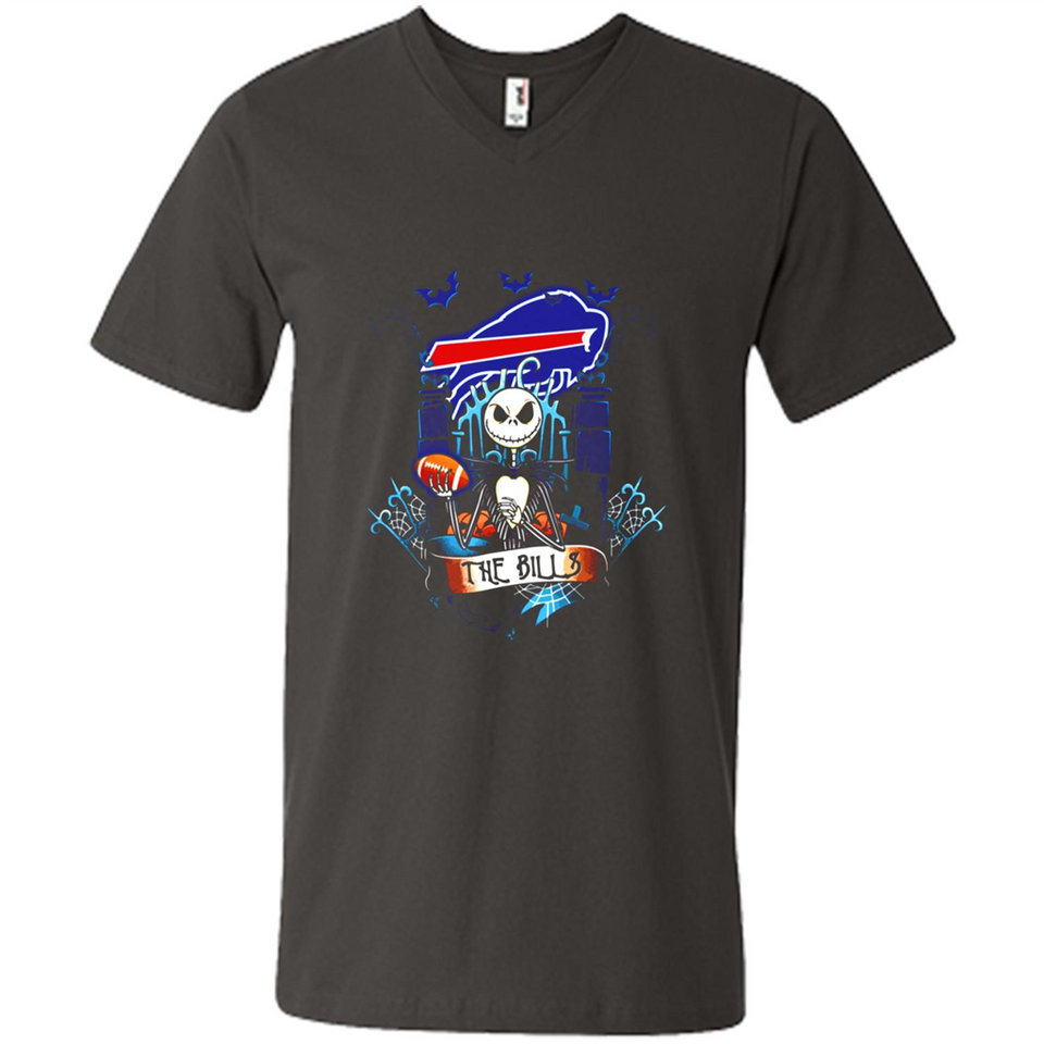 Buffalo Bills Halloween The Nightmare Before Christmas - Men's V-Neck