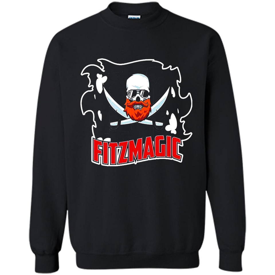 Order Fitzmagic T-Shirt Ryan Fitzpatrick Beard Skull Football Tampa Florida PINGPONG
