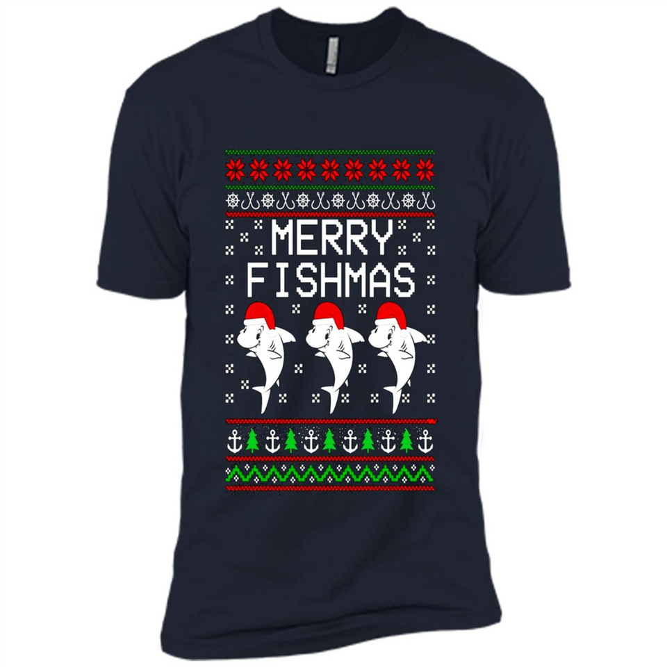 Merry Fishmas Christmas sweatshirt PINGPONG