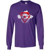 Boston Red Sox And Superman Fans - Long Sleeve T-Shirt