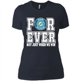 Miami Dolphins Forever For ever not just when we win - Ladies' Boyfriend T-Shirt
