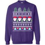 Ugly Merry Christmas Tree Santa Snowflakes