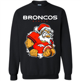 Grumpy Santa Claus Broncos Denver Football Team PINGPONG