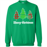 Plaid Christmas Tree Shirt Merry Christmas Plaid is Rad