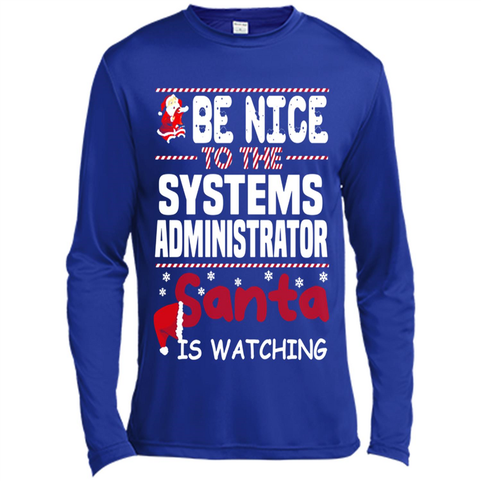 Administrator system Santa - Canvas Long Sleeve T-Shirt