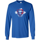Brooklyn Nets And Superman Fans - Long Sleeve T-Shirt