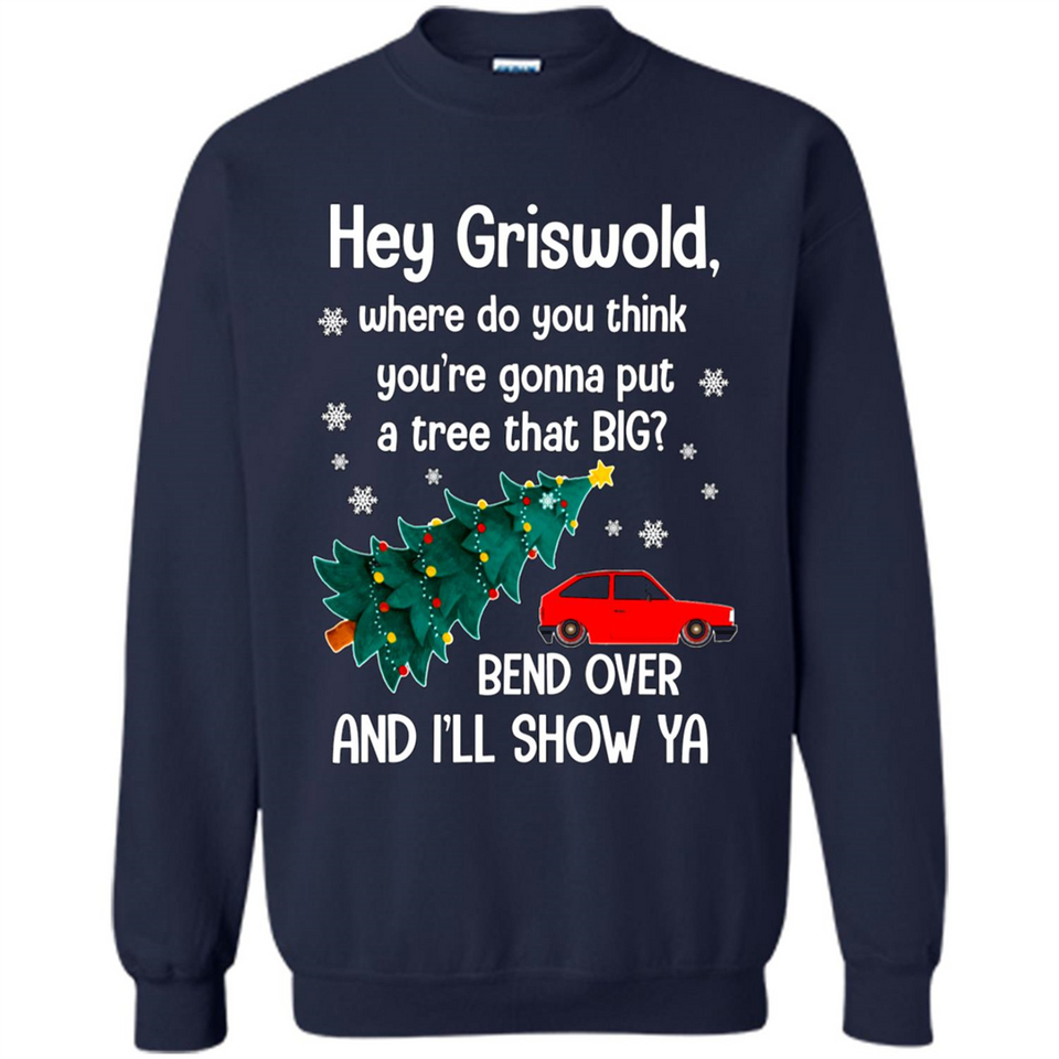 Hey Griswold Where Do You Think You’re Gonna Put A Tree Christmas PING PONG
