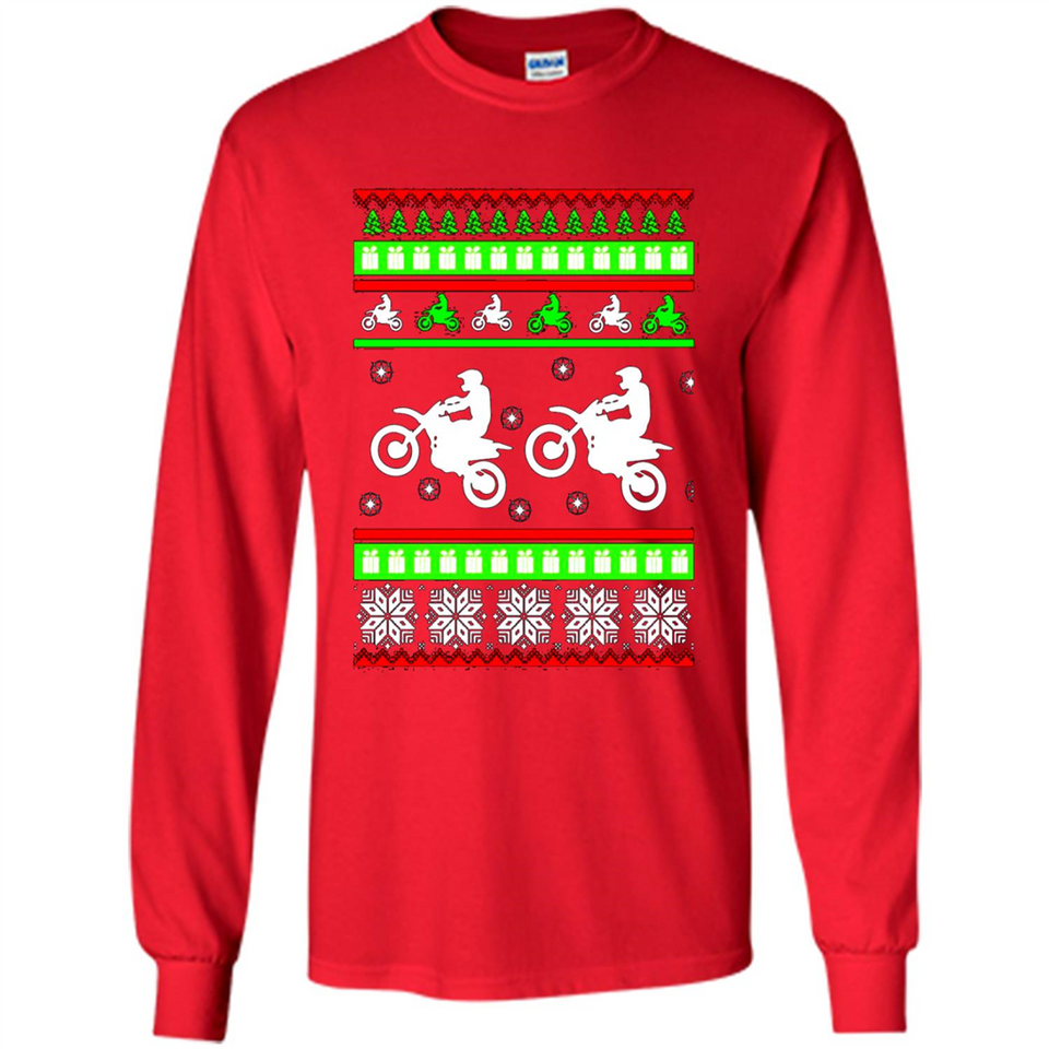 Motocross Christmas sweater PINGPONG