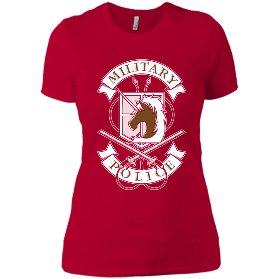 AoT Military Police - Ladies' Boyfriend T-Shirt