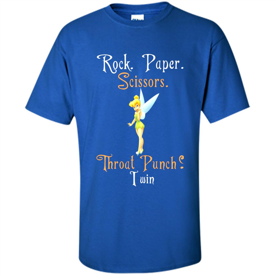 Tinker Bell Rock Paper Scissors Throat Punch I win PINGPONG
