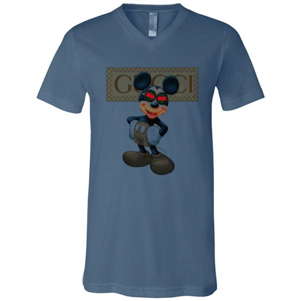 Disney mickey gucci Bella - Canvas Unisex V-Neck
