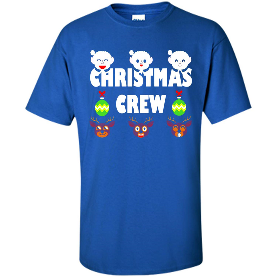 Christmas Crew Gifts Santa Elves Reindeer - Shirt