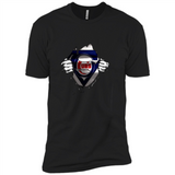 Chicago Cubs And Superman Fans - Premium Short Sleeve T-Shirt