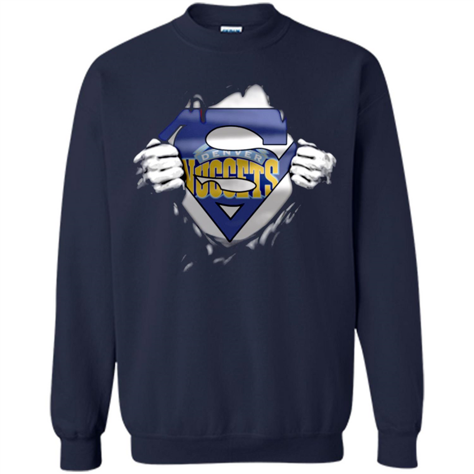 Denver Nuggets And Superman Fans - Sweatshirt
