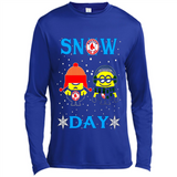 Snow Day Shirt For Boston Red Sox Vs Minion Fans pingpong
