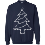 Tuba Text Christmas Tree Musical Instrument Holiday 1