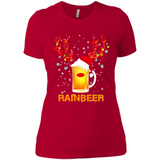 Rainbeer Funny Reindeer Beer Lover