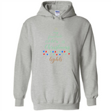 My Favorite Color is Christmas Lights Xmas Sporty T-Shirt - Hoodie