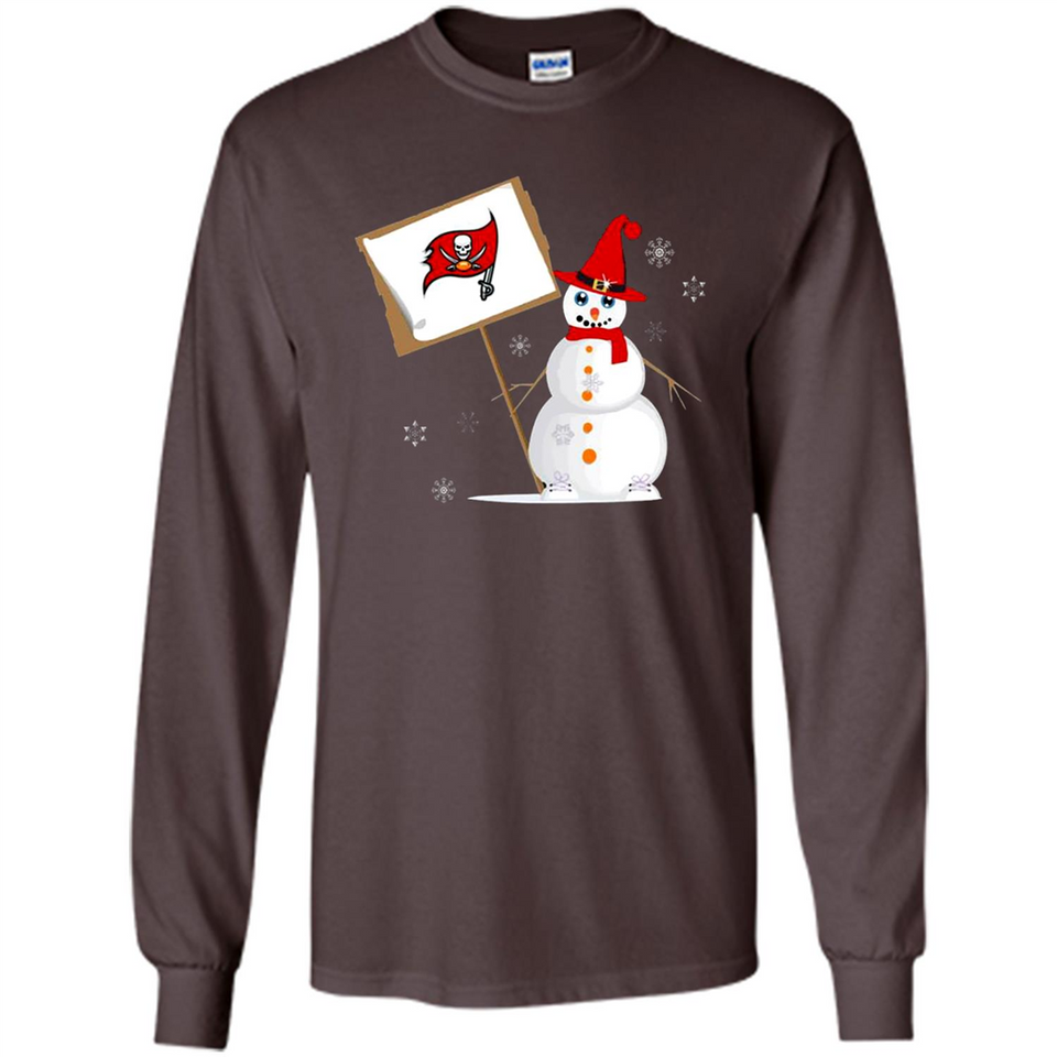 Tampa Bay Buccaneers Snowman Funny