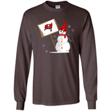 Tampa Bay Buccaneers Snowman Funny